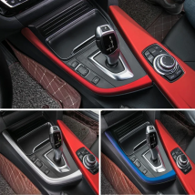 Car Inner Center Console Gear Shift Box Sequins Cover Trim Strips Sticker covers For BMW 3 4 Series 3GT F30 F31 F32 F33 F34 F36