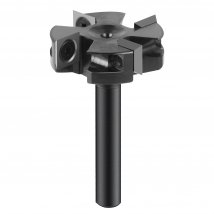 Dreanique Spoilboard Surfacing Router Bit, 8mm Shank 40mm Diameter, 4-Wings Planer bit for Wood Slab Flattening