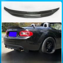 For MX5 NC NCEC Roster Miata EPA Type 3 2009-2015 Carbon Fiber Rear Trunk Spoiler Tail Boot Lip Wing (PRHT Hard Top Only)