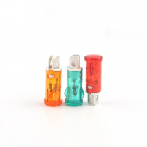 10PCS Guiding Signal Lamp Panel Mounting Neon Indicator 12V 24V 220V 380V Red Green Yellow Lights