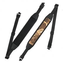 GUGULUZA 2 Point Gun Sling Camouflage Shoulder Strap Neoprene Adjustable Rifle Sling for Hunting Outdoors