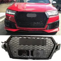 Q7 Front Sport Honeycomb Hood Grill for Audi Q7 SQ7 Sline 2016-2020 Car Styling Accessories