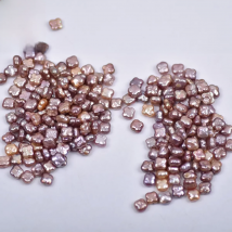 Natural Freshwater Pearl Baroque Non-porous Irregular Cross Flower Loose Isolation Bead for Jewelry Making Diy Bracelet Necklace