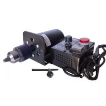 High Speed Small Bench Drill DC Motor Set 220V 400W 7000RPM B12 B16 Drill Chuck Adjustable Speed