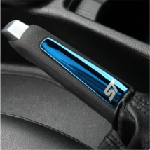 DoColors 1pc Car-styling Handbrake Trim Sticker Interior Decoration Handbrake case For Ford For Focus MK2 MK3 MK4