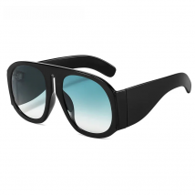 OEC CPO Oversized Square Goggle Sunglasses Women Steampunk Big Frame Gradient Lens Sun Glasses Female Eyeglass Oculos De Sol