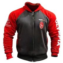 2019 new OLYMPIA Mens zipper Hoodies Fashion Casual male gyms fitness Bodybuilding cotton Sweatshirt sportswear Brand top coat