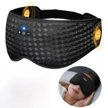 Bluetooth 3D Eye Mask Sleep Headphones Soft Cotton Blindfold Wireless Sleep Mask Speaker Microphone Comfortable Music Earphones