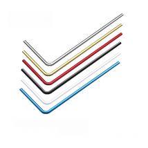 Bykski Water Cooling Chrome Plated Rigid Copper Tube OD 12mm 14mm 16mm 500x200mm B-PP7TP500X200