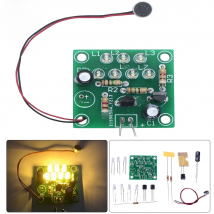 LED Rhythm Light DIY Kit Sound Control Music LED Flashing Melody Light Suite Electronic Components Welding Practice