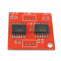 Dual Channel DRV134 Unbalanced to Balance Board Use for Differential/Balanced Input Power Amplifier Module Dual Power Supply