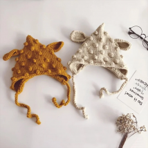 Newborn Baby Photograph Pro Winter Hats for Girls Boys Pom Hat Knit Warm Caps for Boys