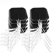 50/100Pcs 5x5cm Self Adhesive Electrode Pads EMS Tens Massager Patch Nerve Muscle Stimulator Physiotherapy Therapy Body Massager
