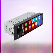 1DIN Universal MP5 6.86-Inch Car Radio Support Wireless Carplay Android AUTO AUX USB SWC BT Touch Screen Multimedia Video Player