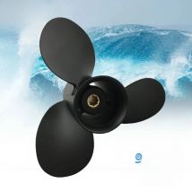 BoatMan® 9x10.5 Aluminum Propeller for Mercury Outboard Motor 6HP 8HP 9.9HP 15HP 8 Tooth Spline 48-828158A12 Boat Accessories