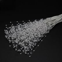 10pcs 4mm Creative Beads For Jewelry Making Bridal Bouquets White Pearl Beaded Diy Handmade Wedding Decor Applied 2022 NEW