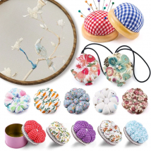 1Pc Needlework Accessories DIY Craft Needle Pin Cushion Holder Stitch Marker Sewing Pin Cushion Home Sewing Tools Ball Shaped