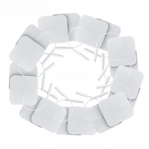 10/20pcs Self Adhesive Replacement Tens Electrode Pads 5*5 Cm Muscle Stimulator Electric Digital Machine Massager for 2mm Plug