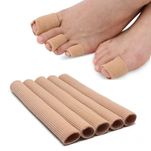 15cm Fabric Gel Tube Bandage Finger&Toes Maintain Cushion Corns Hallux Valgu Blisters Calluse Pain Relief Pads Insoles