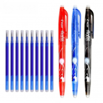 Pilot Erasable Gel Pen Magic Blue Black Red Ink 0.5mm Erasable Refill Rods Japanese Stationery Office School Writing Supplies