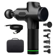Fascial Massage Gun Electric Percussion Pistol Massager For Body Neck Back Deep Tissue Muscle RelaxationFitness