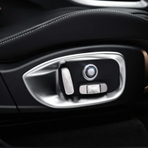 For Jaguar XE X760 XF/XFL X260 F-Pace f pace X761 ABS Chrome Car Accessories Seat Adjustment Button Frame Trim Decorative Cover