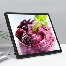 Portable Digital TV Monitor 15.4 Inch Mini Car Television Player Movable LED Small Rechargeable for Domestic Outdoor USB HDMI