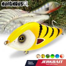 Przynęta wędkarska Hunthouse Crankbaits Jerkbait 7cm/17g słodkowodna wolno tonąca na szczupaka pesca leurre głośny dźwięk lw130