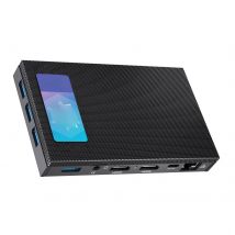 MeLE Quieter3Q Slim Fanless Mini PC N5105 8GB 128GB 256GB Industrial IoT Computer Dual HDMI 4K, WiFi5 Gigabit PXE