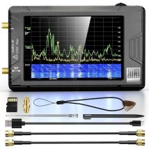 SeeSii TinySA Ultra+ ZS407 7.3GHz Spectrum Analyzer HW V0.5.4 100kHz-7.3GHz Tiny Frequency Analyzer 2-in-1 RF Signal Generator