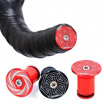RISK RA118 Road Mountain Bike Bicycle Expanding Handlebar Bar End Plug Aluminium Alloy Drop Bar Adjustable Locking Caps Cover