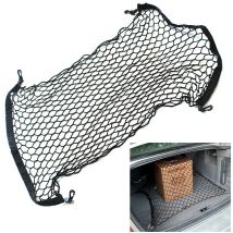 For KIA Seltos 2019 2020 2021 2022 2023 Car Boot Luggage Storage Cargo Organiser Elastic Mesh Trunk Net Styling Accessories