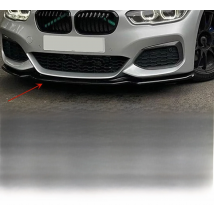 For BMW 1-Series F20 F21 2015~2019 118i 120i M135i M140i M Performance Front Bumper Splitter Lip Car Diffuser Body Kit Spoiler