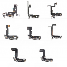 AiinAnt 100% Test Bottom USB Mic Board Dock Charger Connector Charging Port Flex Cable For iPhone 11 12 13 Pro Max Repair Parts