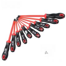 Fanyaa VDE Insulated Electricians Screwdriver, Slotted, Phillips Individual, 1000V Screw Driver Bits Hand Tool