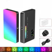 Ulanzi VL120 Full Color RGB Video Light 2500K-9000K LED Photography Lighting Dimmable Camera Light Live Videography Fill Lamp