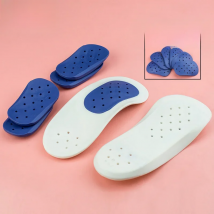 Half arch support orthopedic Insole Flat Foot correct 3/4 length orthotic Insoles insert shoe pad For Children Kids men women