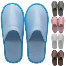 1Pair Simple Home Slipper Men Women Travel Spa Portable Folding Disposable Slipper House Home Guest Indoor Slippers Big size