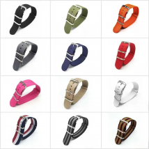 Sport Nylon Watch Band for Women&Men Watch Strap 18mm 20mm 22mm Army Sport Strap Fabric Nylon Watchband Buckle Belt