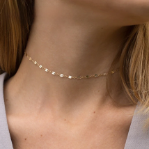 Stainless Steel Necklaces for Women Gold Color Link Chain Choker Delicate Simple Necklace Friends Gift Jewelry Wholesale Kolye