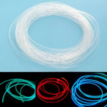 1M PMMA Side Glow Optical Fiber Cable 1.5/2/3mm Diameter Car Optic Cable Ceiling Lighting for Home Garden Party Light Decoration