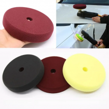 6 Inch Car Sponge Polishing Pad Car Waxing Buffing Polisher Pad Car Sponge Polishing Wheel Flat Sanding Pad For Car Maintenance