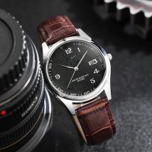 Casual Fashion Leather Strap Men Watches Montre de luxe homme 2021 New Best selling Products Dropshipping erkek saatleri Relogio