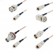 DIN 1.0/2.3 Mini BNC To BNC Male Female Connector Cable RF RG179 HD SDI 75ohm For Blackmagic HyperDeck Shuttle