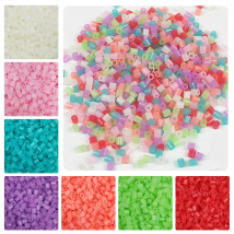 YantJouet 5mm Beads 1000pcs Glow in Dark Iron Beads for Kids Hama Beads Diy Pixel Puzzles High Quality Handmade Gift Toy
