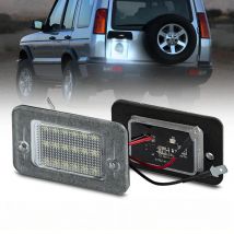 2Pcs For Land Rover Discovery 1 1994-1999 Discovery 2 1999-2004 High Brightness LED License Plate Light Number Plate Lamp