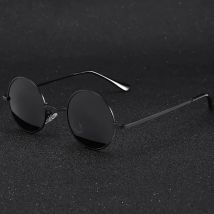 Brand Designer Round Polarized Sunglasses Men Women Retro Sun Glasses Male Female Metal Frame Eyewear Driving UV400