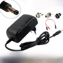 16.8V 2A Li-ion Battery Charger for 14.4V 18650 Lithium Battery 5.5mm x 2.1mm DC Power Jack Socket Female Panel Mount Connector