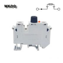 5Pcs UK10-DREHSI Sicherung Modulare Montiert Trennen Mit Schraube Kappe Draht Elektrische Stecker DIN Rail Terminal Block UK 10 DREHSI