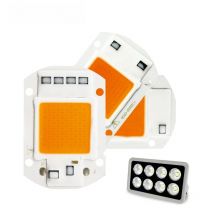 Hydroponice 10W 20W 30W 50W Cob Led Grow Light Chip AC 110V 220V Full Spectrum For Indoor Plant Seedling Grow and Flower